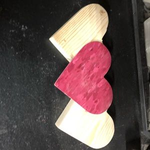 Heart plaque decor